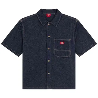 Hemd Dickies Denim Shirt Rinsed für Herren - Blau