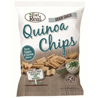 Eat Real Quinoa Chips Sour Cream glutenfrei 80 g