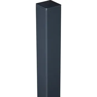 GroJa Alupfosten Anthrazit 6x6x240 cm zum Einbetonieren