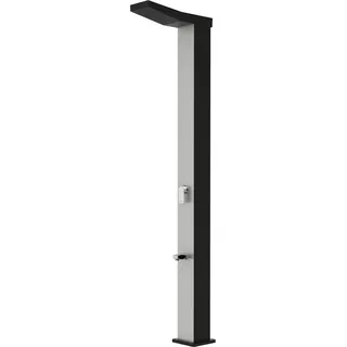 Steinbach Solardusche Deluxe 40 l Schwarz-Silber
