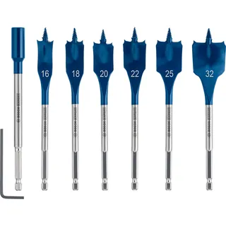 Bosch Professional Expert SelfCut Speed Flachfräsbohrer-Set, 7-tlg. (2608900334)