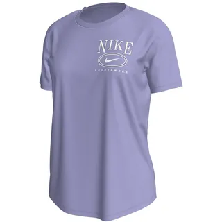Nike Damen T-Shirt NSW CLUB IB2447-533 L - Lilac Ice - L