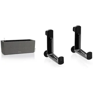 LECHUZA Balconera Stone 50 Komplettset 50 x 19 x 19 cm graphitschwarz