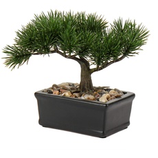 U/S Künstliche Bonsai-Baumpflanzen für Bauernhaus, Zuhause, Küche, Badezimmer, Büro, Dekoration, kleines künstliches Grün für Hausdekorationen, Topfpflanzen (Bonsai-Baum #01)