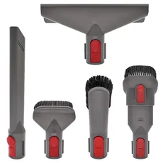 BUZIFU 5 in 1 Staubsauger Zubehör Set Bürste Tool Düse Set Universal Düsen- und Zubehörset Zubehörset Bürste Tool Düse Set kompatibel mit Dyson Staubsauger V7, V8, SV10, V11, SV11, V15 Gen5 Detect