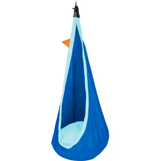 LA SIESTA Joki, Hängemattenschaukel, Ohne Standfuß, Drinnen, Blau, 80 kg, 1500 mm - Blau