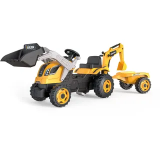 Smoby Traktor Builder Max gelb (7600710304)