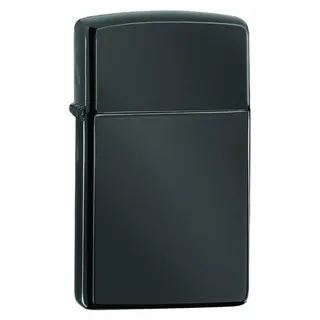 Zippo Feuerzeug Slim Ebony, 041689281236