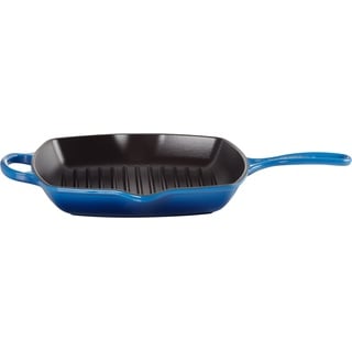 Le Creuset Signature Grillpfanne 26 x 26 cm azure