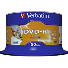 Bild von DVD-R 4,7 GB 16x bedruckbar 50 St.