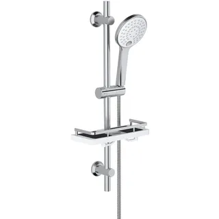 dylin gmbh Duschset Duschstange 70cm Chrom D12