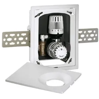 HEIMEIER Multibox K-RTL Unterputz Rücklauftemperaturbegrenzer mit Thermostat Weiß RAL 9016
