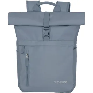 Travelite Basics Rollup 35l Rucksack, Laptop Rucksack 15,6 Zoll, Reiserucksack Rolltop Funktion, 60 cm, 35 Liter