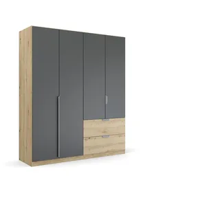 Rauch »Dark&Wood by Quadra Spin« im Industrial Style mit Metallgriffstangen,