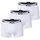 Boss TRUNK 3 PACK weiß L 3er Pack