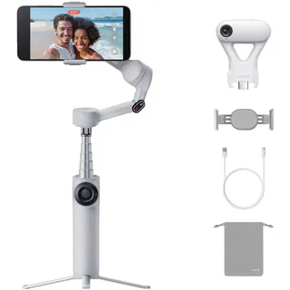 INSTA360 Flow 2 AI Tracker Bundle Stone Gray