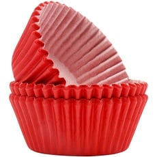 PME Cupcake-Förmchen, Rot (60)
