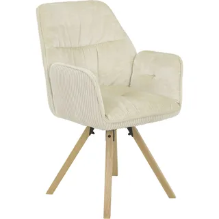 Hela Esszimmersessel BEATRIX Polyester beige