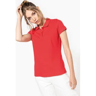 Kariban Baumwolle Classics-20.K242 Damen Piqué Polo Gr. L ash heather - Grau