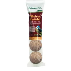 Erdtmanns 4 Meisenknödel Plus Frucht ohne Netz, 1er Pack (1 x 350 g)