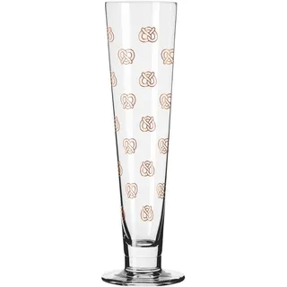 Ritzenhoff Bierglas , Kupferfarben, Transparent , Glas , 385 ml , 24.9 cm , Gläser, Biergläser