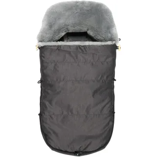 Jimmylee Fellsack , Grau , Textil , 62x110 cm , Textiles Vertrauen - Oeko-Tex® , Baby on Tour, Kinderwagen, Kinderwagenzubehör, Kinderwagen-Fußsäcke & Babyschalen-Fellsäcke