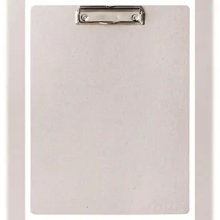 Falken Klemmbrett PURE Raw 22001600000F DIN A4 grau Karton, 1 St.