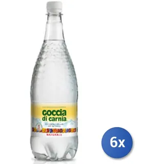 6x Multipack Goccia di carnia Naturale Acqua Goccia Carnia 1 Lt