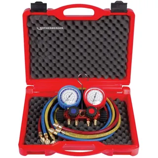 Rothenberger Monteurhilfe-set 4-Wege Stand.,R22-R407C