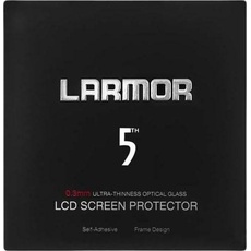 Larmor LCD protective cover GGS Larmor GEN5 for Sony a7 II (0.30 mm), Objektivdeckel, Schwarz