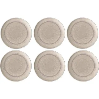 Villeroy & Boch Speiseteller Perlemor Sand ø 27,1 cm 6er Set