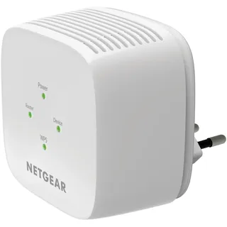 Netgear WiFi Repeater (EX6110), WiFi Verstärker AC1200, Leistungsstarker WiFi Repeater mit Einer Reichweite von bis zu 120m2, WiFi Extender zur Beseitigung Toter Zonen
