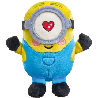 Schmidt Spiele Schmidt 42729 - Minions, Stuart, verliebt, Plüschfigur, 15 cm