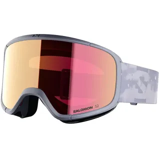 Salomon Aksium 2.0 Skibrille - Blue Granite - Ruby/CAT2