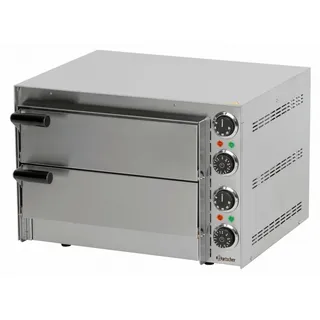 Bartscher Pizzaofen Mini 2, 2 Backkammern