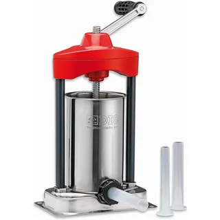 Friedr. Dick F. Dick HTW Hausschlachter-Tischwurstfüller 3 Liter/5 lb (für Hobbyköche, Jäger und BBQ-Fans, Wurstf, Fleischwolf