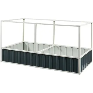 [en.casa] Hochbeet Alblasserdam 174 x 90 x 88 cm Anthrazit