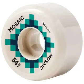 Mosaic Company Shield Sq 54 Mm Skateboard-räder - White - 54 mm / 99A