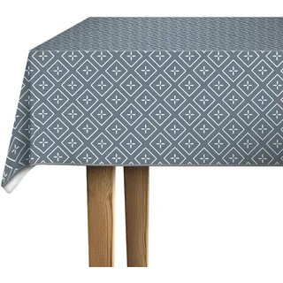 d-c-fix Wachstuchtischdecke PVC-free Mondina - abwaschbar wasserdicht - In- & Outdoor - Wachstuch Plastik-Tischdecke Wachstischdecke Tischtuch - 140 cm rund