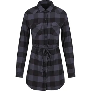 Brandit Textil Hemd Lucy Schwarz/Grau XL