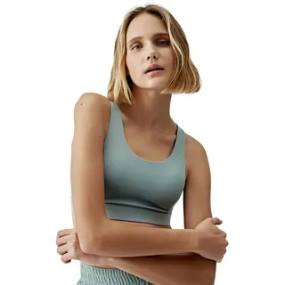 Born Living Yoga Padma Sport-bh Mit Hohem Halt - Salvia Green - XL