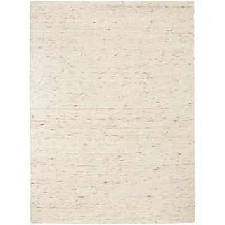 Linea Natura Handwebteppich , Beige , Textil , Uni , rechteckig , 130x190 cm , für Fußbodenheizung geeignet, beidseitig verwendbar, in verschiedenen Größen erhältlich , Teppiche und Böden, Teppiche, Schafwollteppiche