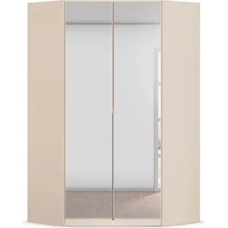 OTTO home Eckkleiderschrank AGORDO 117 x 210 x 117 cm Beige