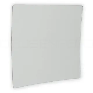 DEUSENFELD KKQ5 - Kosmetikspiegel, Schminkspiegel, Quadro zum Kleben, 5-Fach Vergrößerung, 20x20cm, eckig, Rahmenlos, mit 3M Klebepads