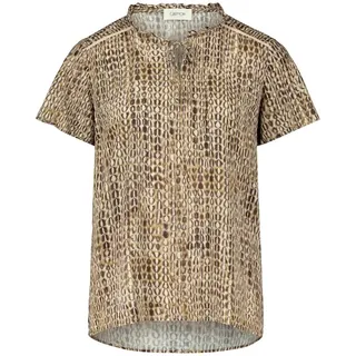 Cartoon Damen 8793/7309 Bluse, Khaki/Nature, 44