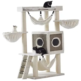 Nobby Juan Kratzbaum 80 x 50 x 166 cm cream