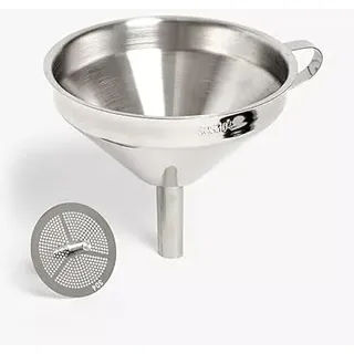 PME Legend Edelstahl-Trichter 12,9 cm Silber