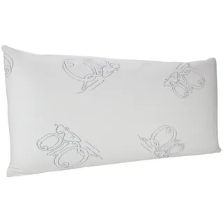 Mid.you Nackenstützkissen , Textil , 35x75 cm , für Hausstauballergiker geeignet, formstabil, hervorragender Wärmespeicher, für alle Schlafpositionen geeignet, für Seitenschläfer geeignet, für Bauchschläfer geeignet, für Rückenschläfer geeignet , Heimtextilien, Kopfpolster & Bettdecken, Kopfkissen, Nackenkissen