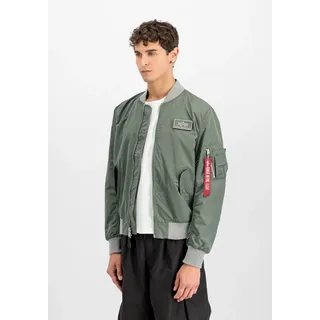 Alpha Industries Ma-1 TTC Bomberjacke für Herren Vintage Green/Silver