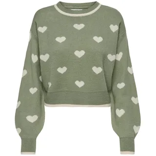 Jdy Jdyromance L/S Jacq. Pullover KNT Noos Sea Spray XS